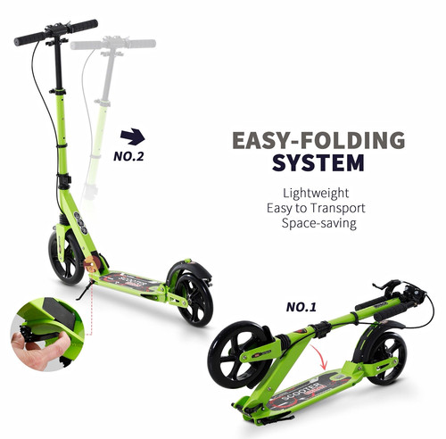 Easy folding large - large, wheel