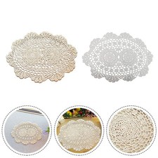 Vintage Style Oval Cotton Lace
