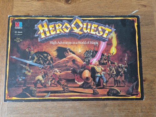 Heroquest board game 1989 - board,