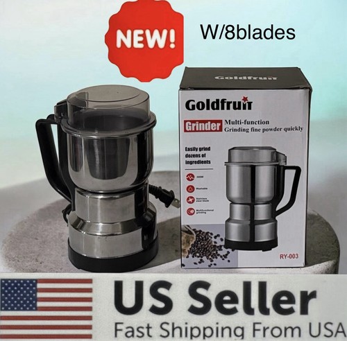 Electric coffee bean grinder - coffee,