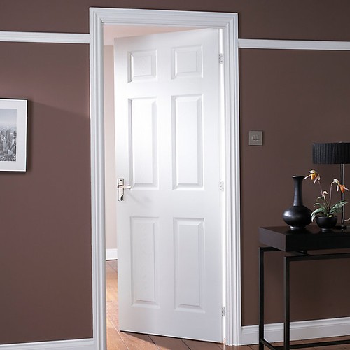 White panel internal - white, door