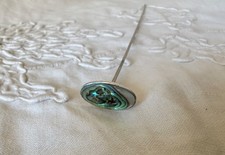 Antique Abalone and Sterling