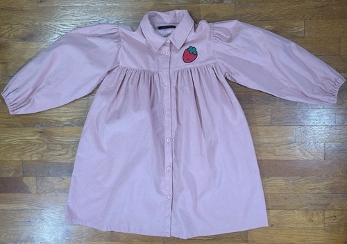 Youth dress pink corduroy - youth, 9-10