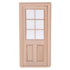 1/12 Wooden 8-Pane External