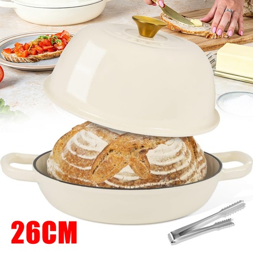 Enamelled cast iron dutch oven - iron,