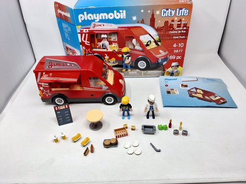 Playmobil city life - playmobil, food