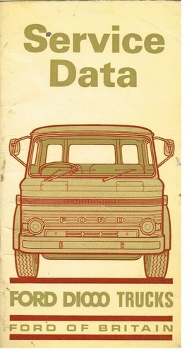 Ford d1000 series truck - series,