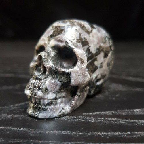 Gabbro carved crystal - 2",