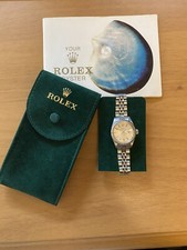 ROLEX LADY DATEJUST OYSTER PERPETUAL STEEL AUTOMATIC VINTAGE WRISTWATCH 69174