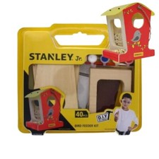 Bird Feeder House Kit Stanley Jr Large Wood Building Ages 5+ Garden Outdoors NEW