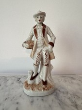 Vintage porcelain gentleman - porcelain,