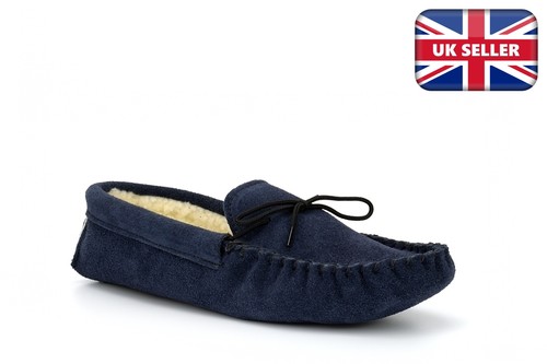 Mens suede slippers - suede,