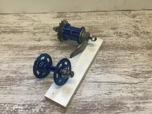 Old school bmx - old, blue