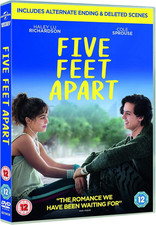 Five Feet Apart DVD (2019) New