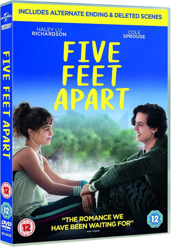 Five feet apart dvd new - apart, (2019)
