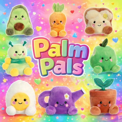 New aurora plush assorted palm - new,