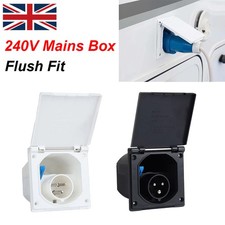Mains Hook Up Inlet Socket