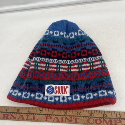 Vintage swix sport beanie - vintage, wool