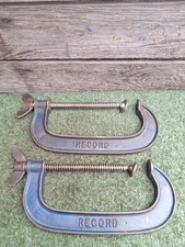 X2 Vintage Record 8" G Clamps