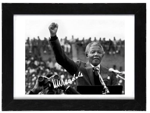 Nelson mandela signed - mandela,