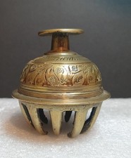 Vintage Brass Elephant Claw Bell - Buddhist, Temple, Yoga Bell - Small