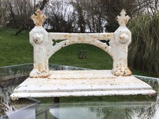 ANTIQUE VICTORIAN GOTHIC CAST IRON BOOT SCRAPER, 19thC PUGIN? COALBROOKDALE?