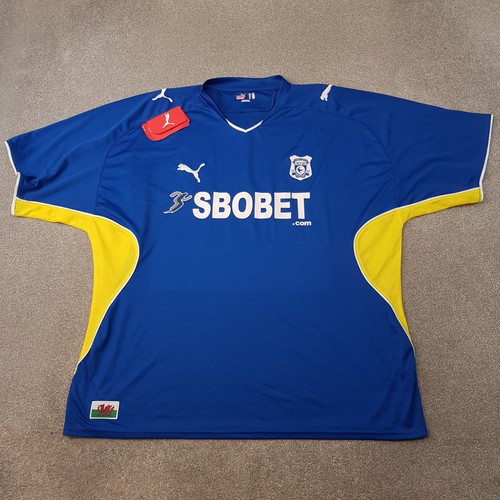 Cardiff city football shirt - football,
