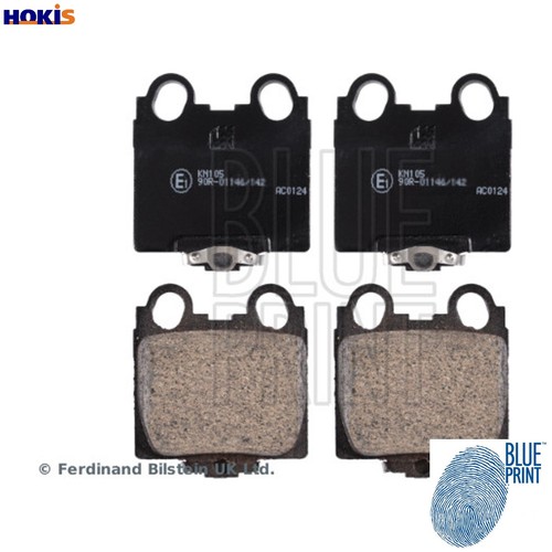 Brake pad set disc - pad,
