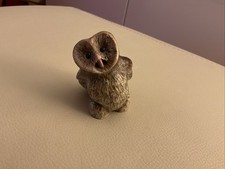 Lovely Wooden Carved Barn Owl