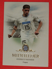 Fererico Valverde 2023 Futera Unique World Football #58 Uruguay