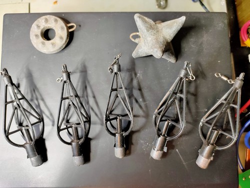 Fishing weights mixed crab - weights,