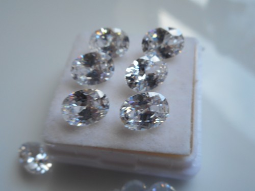 8x6mm oval cubic zirconia