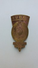 RUDGE Brass Emblem Head Badge