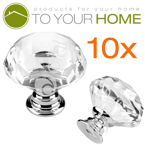 Dihl globe crystal - globe, knobs