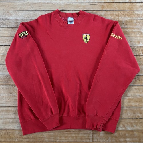 Vtg 90s ferrari embroidered - vtg,