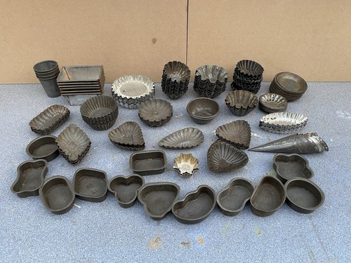 Vintage cake tins - vintage,