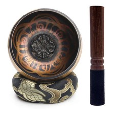 Tibetan Singing Bowl Set~3 inch Special Portable Design Suitable for Meditation.