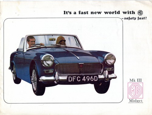 Midget mkiii 1968 - 1968, uk
