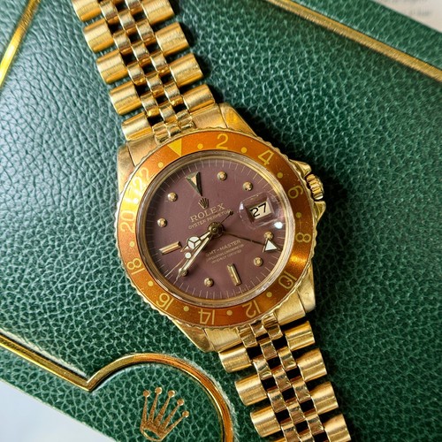 Rolex gmt master - gmt, brown