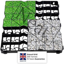 Gravel grass grid paver - grid, base