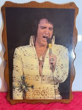 Vintage Elvis Presley Wooden