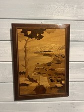 intage Mid Century Marquetry
