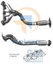 BM70394 FORD FOCUS 1.6i 16v Mk.1 8/98-9/04 Exhaust Front Pipe Manifold & Gasket 