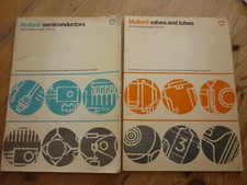 Mullard Quick Reference Guides 1975/76.  Semiconductors - Valves & Tubes