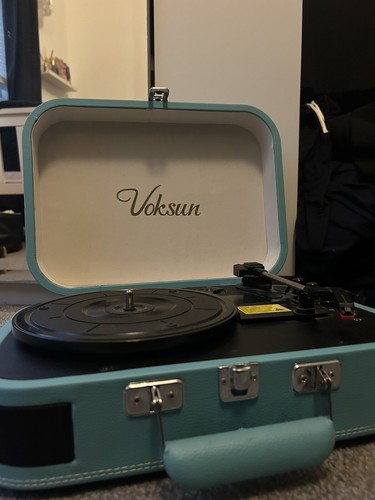 Voksun vinyl record player - vinyl,