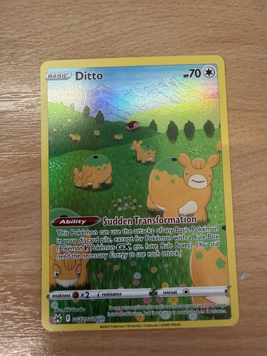 Pokemon tcg ditto gg22 gg70 - pokemon,