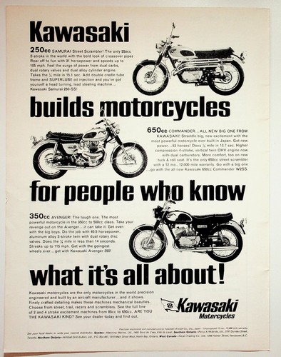 Vintage 1960s kawasaki - 1960s,
