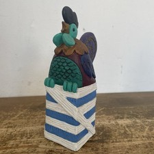 Frizzle Farmyard Fun Figure Figurine Artforum Chicken Rooster