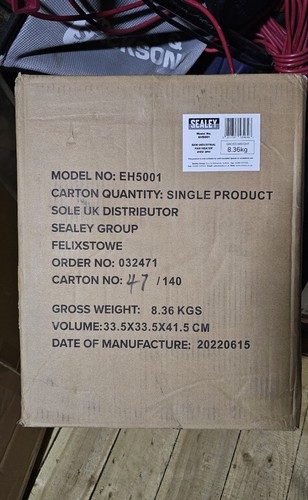 Sealey eh5001 415v 3ph - 415v,