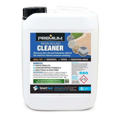 Resin bound driveway cleaner - resin,